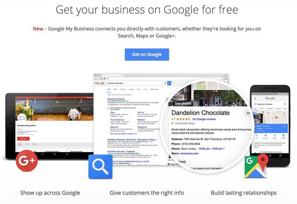 Google for business